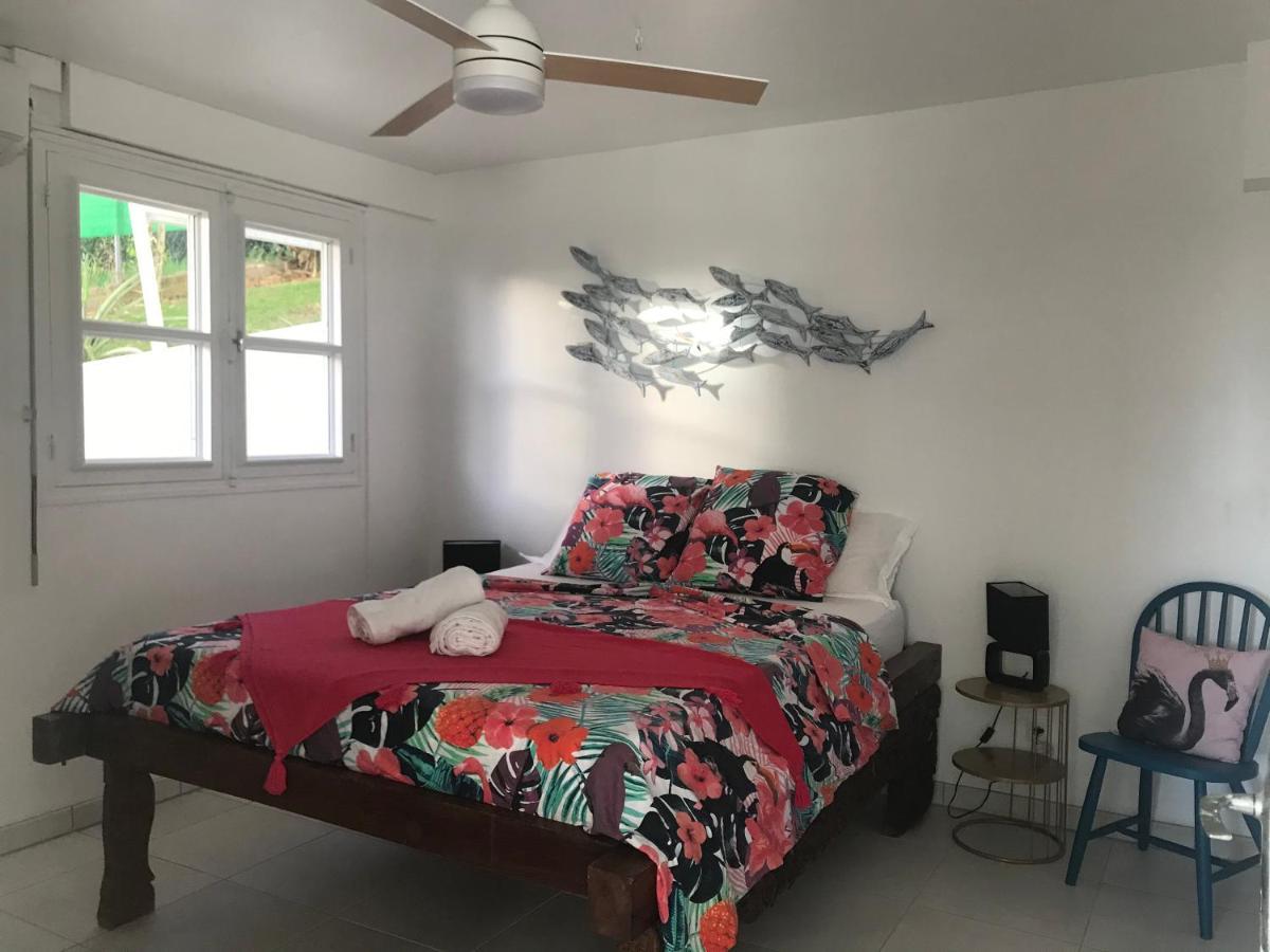 Appartement Prive Eco-Responsable, Vue Sur La Mer Des Caraibes Et Jardin Clos, Wifi, A 2Mn De La Plage Sainte-Luce Zewnętrze zdjęcie