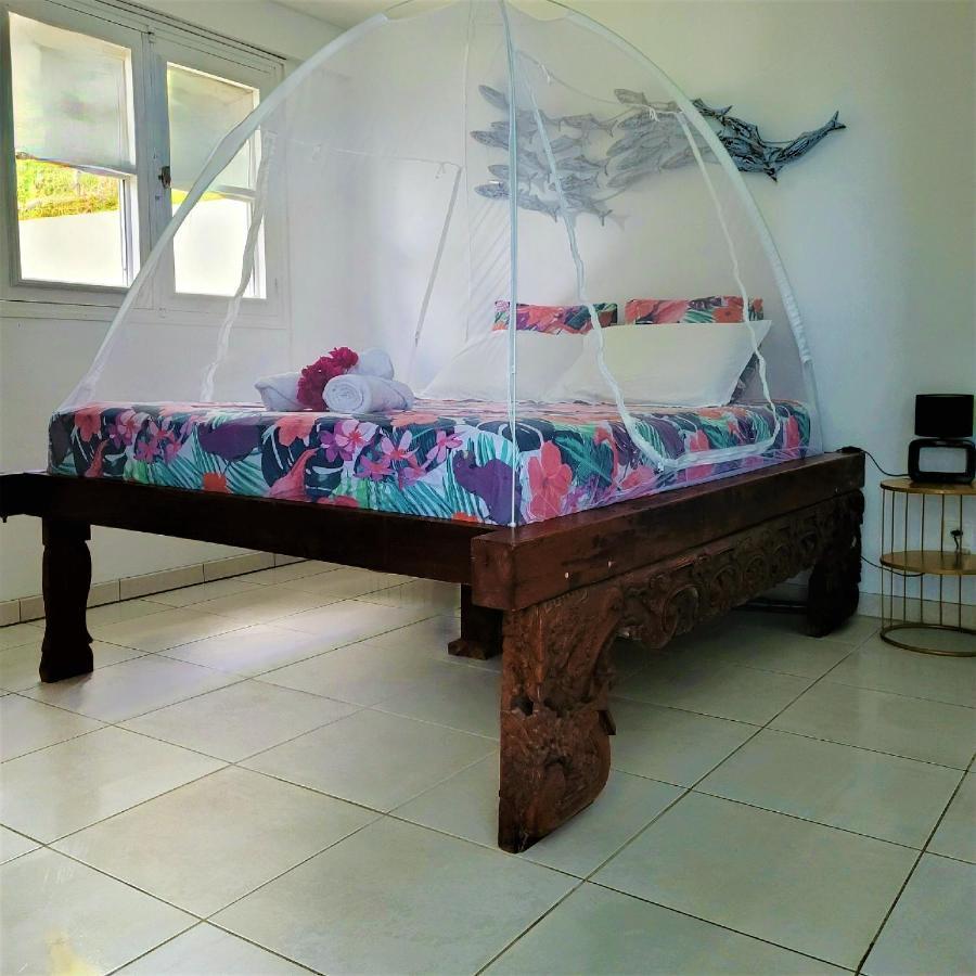 Appartement Prive Eco-Responsable, Vue Sur La Mer Des Caraibes Et Jardin Clos, Wifi, A 2Mn De La Plage Sainte-Luce Zewnętrze zdjęcie